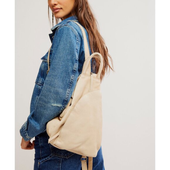 🆕 FREE PEOPLE We The Free Soho Convertible Sling / Champagne - Picture 2 of 7